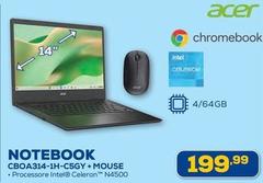 Acer - Notebook Cboa314-it-csgv + Mouse