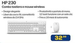 HP - Combo Tastiera E Mouse Wireless