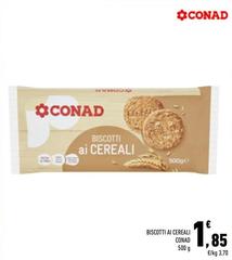 Conad - Biscotti Ai Cereali