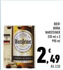 Warsteiner - Birra