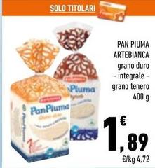 Artebianca - Pan Piuma