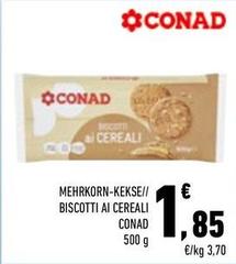 Conad - Biscotti Ai Cereali