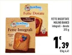 Mulino Bianco - Fette Biscottate