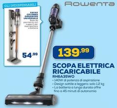 Rowenta - Scopa Elettrica Ricaricabile RH6A35WO