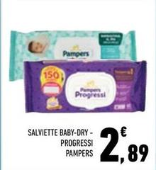 Pampers - Salviette Baby-Dry - Progressi