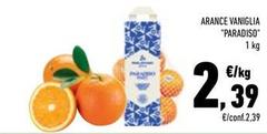 Arance Vaniglia 