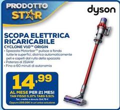 Dyson - Scopa Elettrica Ricaricabile Cyclone V10TM Origin