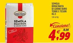Terre E Tesori - Semola Rimacinata Di Grano Duro