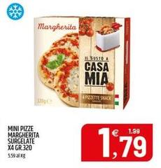 Il Gusto A Casa Mia - Mini Pizze Margherita Surgelate