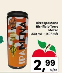 Birrificio Torre Mozza - Birra IpaMena