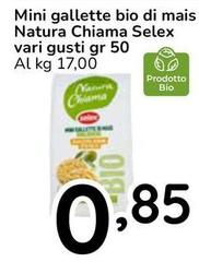 Selex - Mini Gallette Bio Di Mais Natura Chiama 