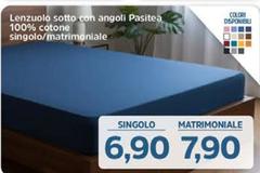 Pasitea - Lenzuolo Sotto Con Angoli 100% Cotone Singolo/Matrimoniale