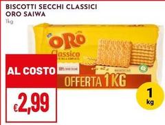 Oro saiwa - Biscotti Secchi Classici