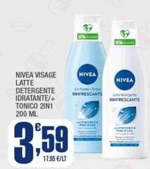 Nivea - Visage Latte Detergente Idratante/+ Tonico 2in 1