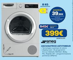 Smeg - Asciugatrice ASTIT08EUD
