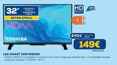 Toshiba - Led Smart 32WV2E63D