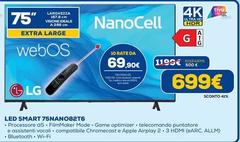 LG - Smart 75NANO82T6