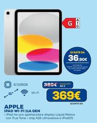 Apple - Ipad Wi-fi 11a Gen