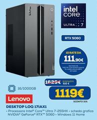 Lenovo - Desktop LOQ 17IAX01