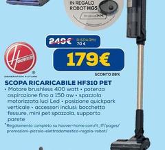 Hoover - Scopa Ricaricabile Hf310