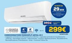 Olimpia splendid - Condizionatore Monosplit Aryal 10 C