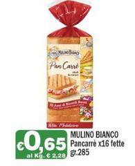 Mulino Bianco - Pancarrè X16 Fette