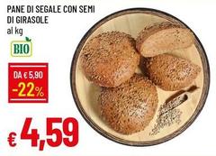 Semi - Pane Di Segale Con  Di Girasole