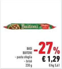 Buitoni - Basi