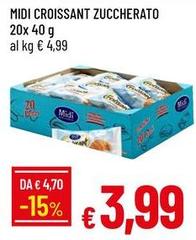 Midi -  Croissant Zuccherato