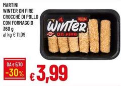 Martini - Winter On Fire Crocche Di Pollo Con Formaggio