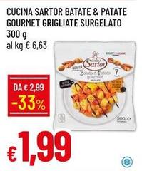 Sapori - Cucina Sartor Batate & Patate Gourmet Grigliate Surgelato