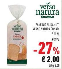 Verso Natura - Pane Bio Al Kamut