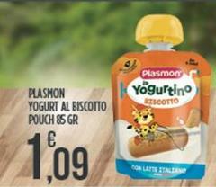 Plasmon - Yogurt Al Biscotto Pouch