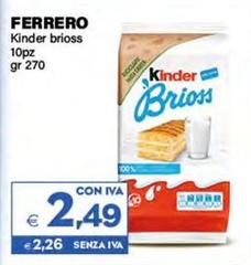 Ferrero - Kinder Brioss