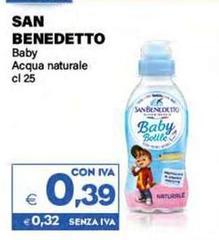 San Benedetto - Baby Acqua Naturale