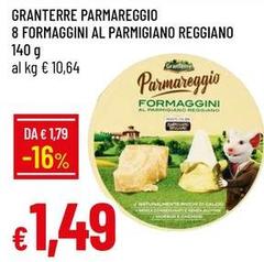 Granterre - Parmareggio 8 Formaggini Al Parmigiano Reggiano