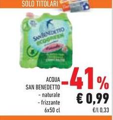 San Benedetto - Acqua