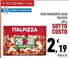 Italpizza - Pizza Margherita 26x38