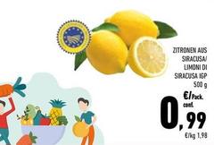 Limoni Di Siracusa IGP