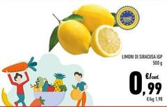 Limoni Di Siracusa IGP