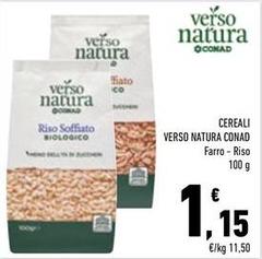 Conad - Cereali Verso Natura