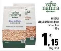 Conad - Cereali Verso Natura