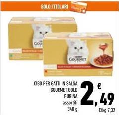 Purina - Cibo Per Gatti In Salsa Gourmet Gold