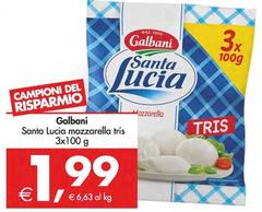 Galbani - Santa Lucia Mozzarella Tris