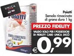 Poiatti - Semola Rimacinata Di Grano Duro