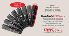 Meliconi - GumBody Personal + Telecomandi Di Ricambio