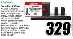 Hisense - Soundbar AX5140