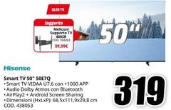 Hisense - Smart TV 50