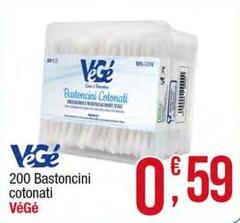 Végé - 200 Bastoncini Cotonati