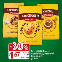 Balocco - Biscotti Gocciolotti/Faccine/Girandole